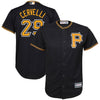 Francisco Cervelli Pittsburgh Pirates Majestic Youth Alternate Replica Player Jersey - Black