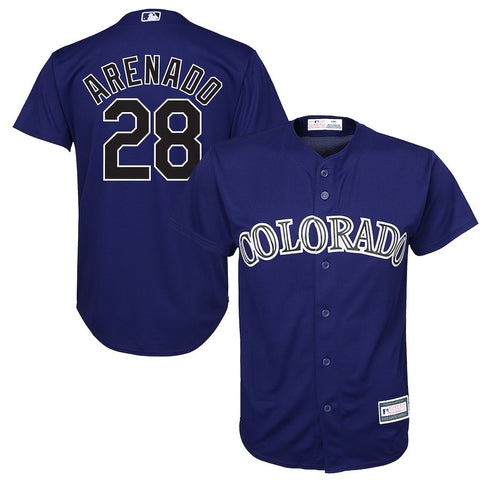 Nolan Arenado Colorado Rockies Majestic Youth Replica Player Jersey