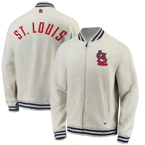St. Louis Cardinals   Heritage Primary Full-Zip Track Jacket