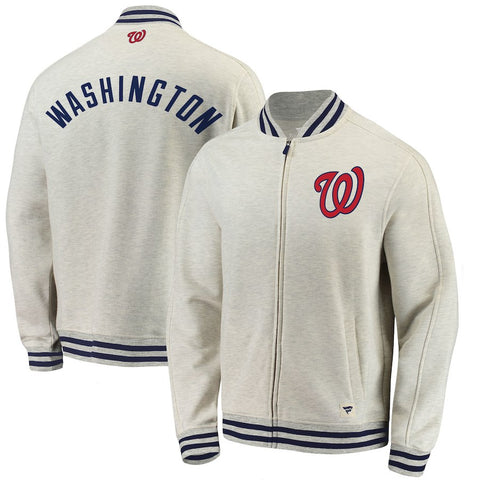 Washington Nationals   Heritage Primary Full-Zip Track Jacket