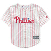 Rhys Hoskins Philadelphia Phillies Majestic Official Cool Base Performance Player Jersey