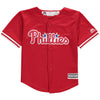 Rhys Hoskins Philadelphia Phillies Majestic Toddler Fashion Cool Base Replica Player Jersey - Red