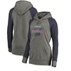 Carolina Hurricanes   Women's Plus Size Freedom Tri-Blend Raglan Pullover Hoodie