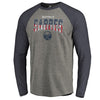 Buffalo Sabres   Freedom Tri-Blend Raglan Long Sleeve T-Shirt