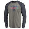 Chicago Blackhawks   Freedom Tri-Blend Raglan Long Sleeve T-Shirt