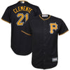 Roberto Clemente Pittsburgh Pirates Majestic Youth Alternate Replica Player Jersey - Black