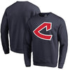 Cleveland Indians   Cooperstown Collection Huntington Sweatshirt - Heathered Gray