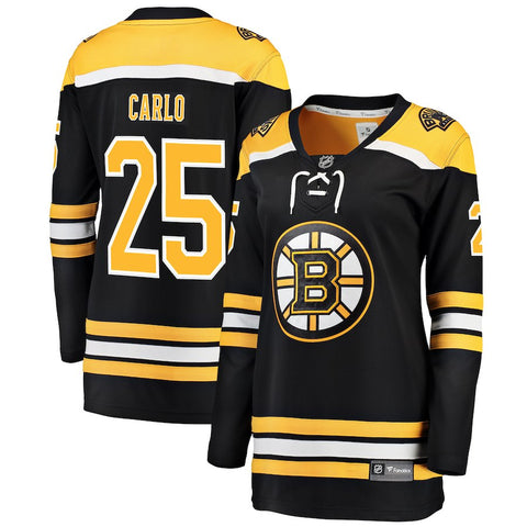 Brandon Carlo Boston Bruins   Women's Breakaway Player Jersey - Black