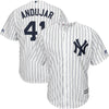 Miguel Andujar New York Yankees Majestic Home Official Cool Base Replica Player Jersey - White