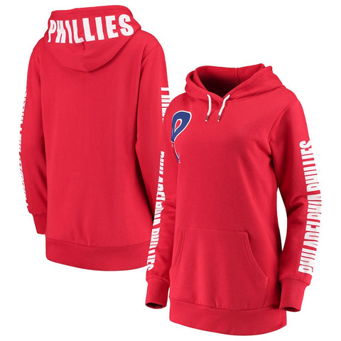 Philadelphia Phillies G-III 4Her by Carl Banks Women's 12th Inning Pullover Hoodie