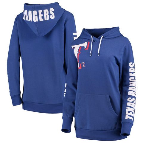 Texas Rangers G-III 4Her by Carl Banks Women's 12th Inning Pullover Hoodie