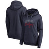 Cleveland Indians   Women's Graceful Pullover Hoodie - Navy