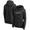 Colorado Rockies   Women's Graceful Pullover Hoodie - Black