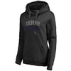 Colorado Rockies   Women's Graceful Pullover Hoodie - Black