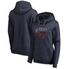 Detroit Tigers   Women's Graceful Pullover Hoodie - Navy