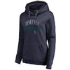 Seattle Mariners   Women's Graceful Pullover Hoodie - Navy