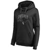 Chicago White Sox   Women's Plus Size Graceful Pullover Hoodie - Black