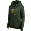 Oakland Athletics   Women's Plus Size Graceful Pullover Hoodie - Green