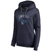 Tampa Bay Rays   Women's Plus Size Graceful Pullover Hoodie - Navy