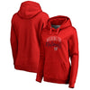 Washington Nationals   Women's Plus Size Graceful Pullover Hoodie - Red