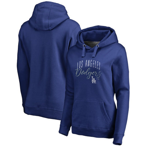 Los Angeles Dodgers   Women's Graceful Pullover Hoodie - Royal