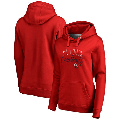 St. Louis Cardinals   Women's Graceful Pullover Hoodie - Red
