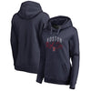 Boston Red Sox   Women's Plus Size Graceful Pullover Hoodie - Navy