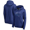 Kansas City Royals   Women's Plus Size Graceful Pullover Hoodie - Royal