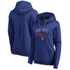 New York Mets   Women's Plus Size Graceful Pullover Hoodie - Royal