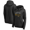 Boston Bruins   Women's Plus Size Graceful Pullover Hoodie - Black