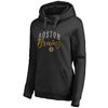 Boston Bruins   Women's Plus Size Graceful Pullover Hoodie - Black