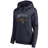 Buffalo Sabres   Women's Plus Size Graceful Pullover Hoodie - Navy