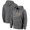 Anaheim Ducks   Shadow Washed Logo Pullover Hoodie - Black