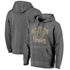Boston Bruins   Shadow Washed Retro Arch Pullover Hoodie - Black