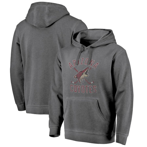 Arizona Coyotes   Shadow Washed Icon Pullover Hoodie - Black