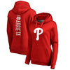 Jake Arrieta Philadelphia Phillies   Women's Backer Pullover Hoodie