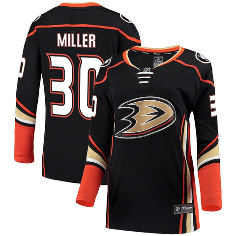 Ryan Miller Anaheim Ducks   Women's Breakaway Jersey