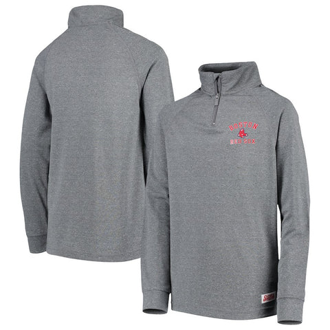 Boston Red Sox Stitches Youth Quarter-Zip Pullover Jacket