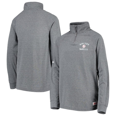 New York Yankees Stitches Youth Quarter-Zip Pullover Jacket