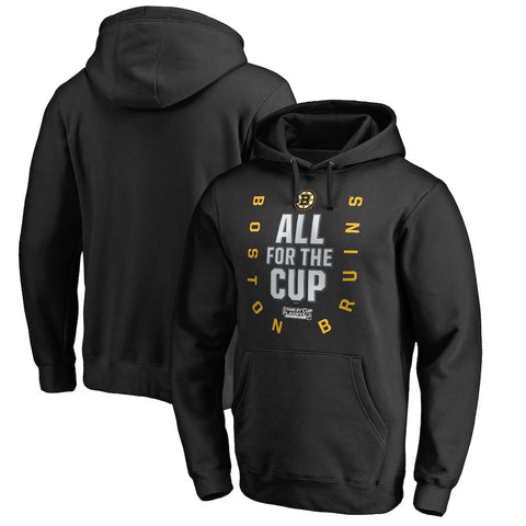 Boston Bruins   2018 Stanley Cup Playoffs Bound Behind The Net Pullover Hoodie