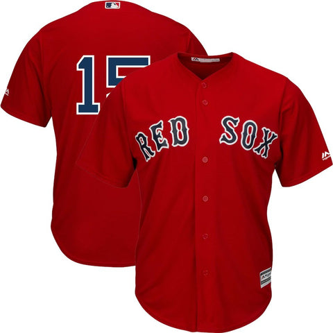 Dustin Pedroia Boston Red Sox Majestic Alternate Official Cool Base Replica Player Jersey