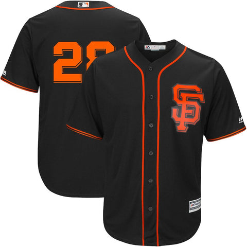 Buster Posey San Francisco Giants Majestic Alternate Official Cool Base Replica Player Jersey