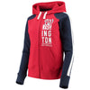 Washington Nationals G-III 4Her by Carl Banks Women's Game Changer Raglan Full-Zip Jacket
