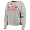 Boston Red Sox Touch by Alyssa Milano Women's Femme Flare Crew Sweatshirt