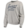 Cleveland Indians Touch by Alyssa Milano Women's Femme Flare Crew Sweatshirt