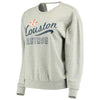 Houston Astros Touch by Alyssa Milano Women's Femme Flare Crew Sweatshirt