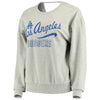 Los Angeles Dodgers Touch by Alyssa Milano Women's Femme Flare Crew Sweatshirt