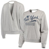 New York Yankees Touch by Alyssa Milano Women's Femme Flare Crew Sweatshirt