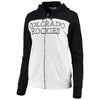 Colorado Rockies Touch by Alyssa Milano Women's Scrimmage Full-Zip Hoodie