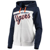 Detroit Tigers Touch by Alyssa Milano Women's Scrimmage Full-Zip Hoodie